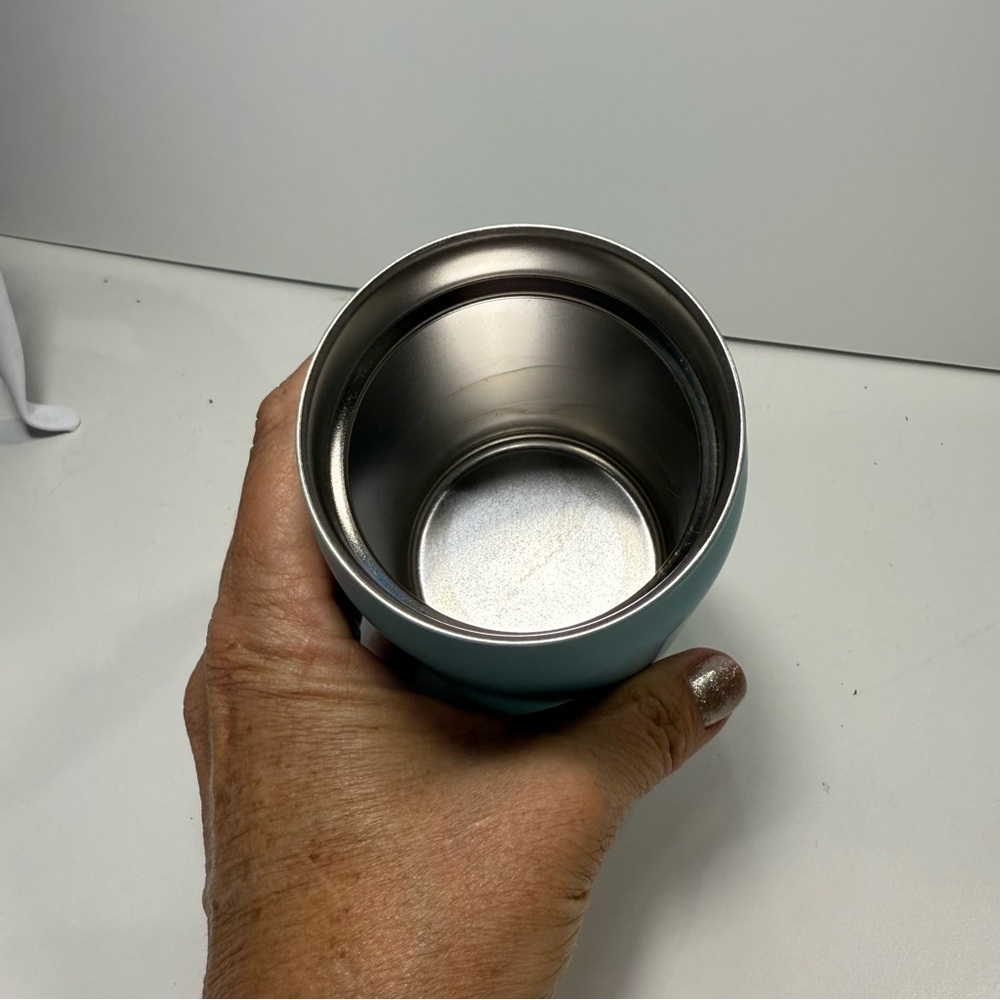 Starbucks Turquoise Matte Stainless Steel 12oz Tumbler Siren Medallion 2022 - Picture 2 of 8